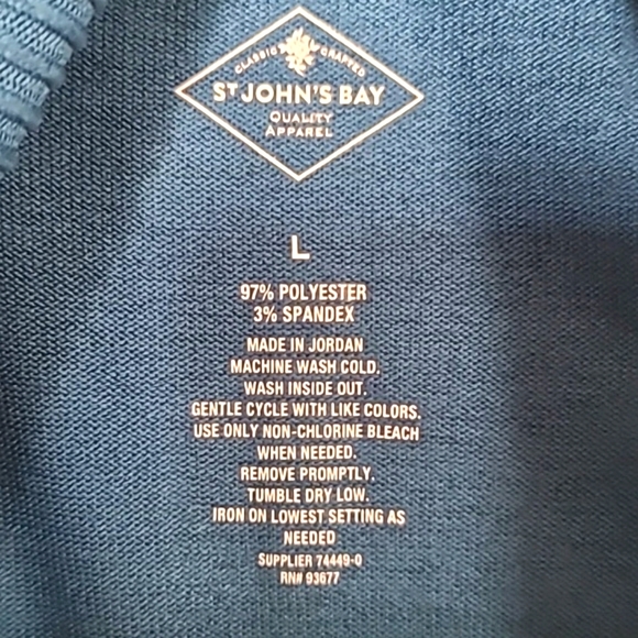 St. John's Bay Womens Cowl Neck Long Sleeve Tunic Top Size Large - Picture 7 of 15